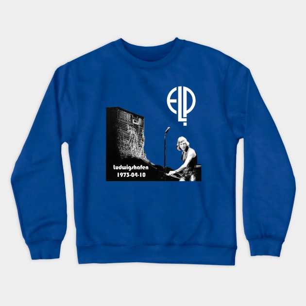 Superstar Emerson Lake And Palmer Band Crewneck Sweatshirt by Smithys